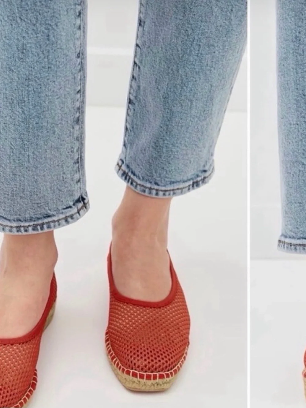 Red mesh flats - Naguisa